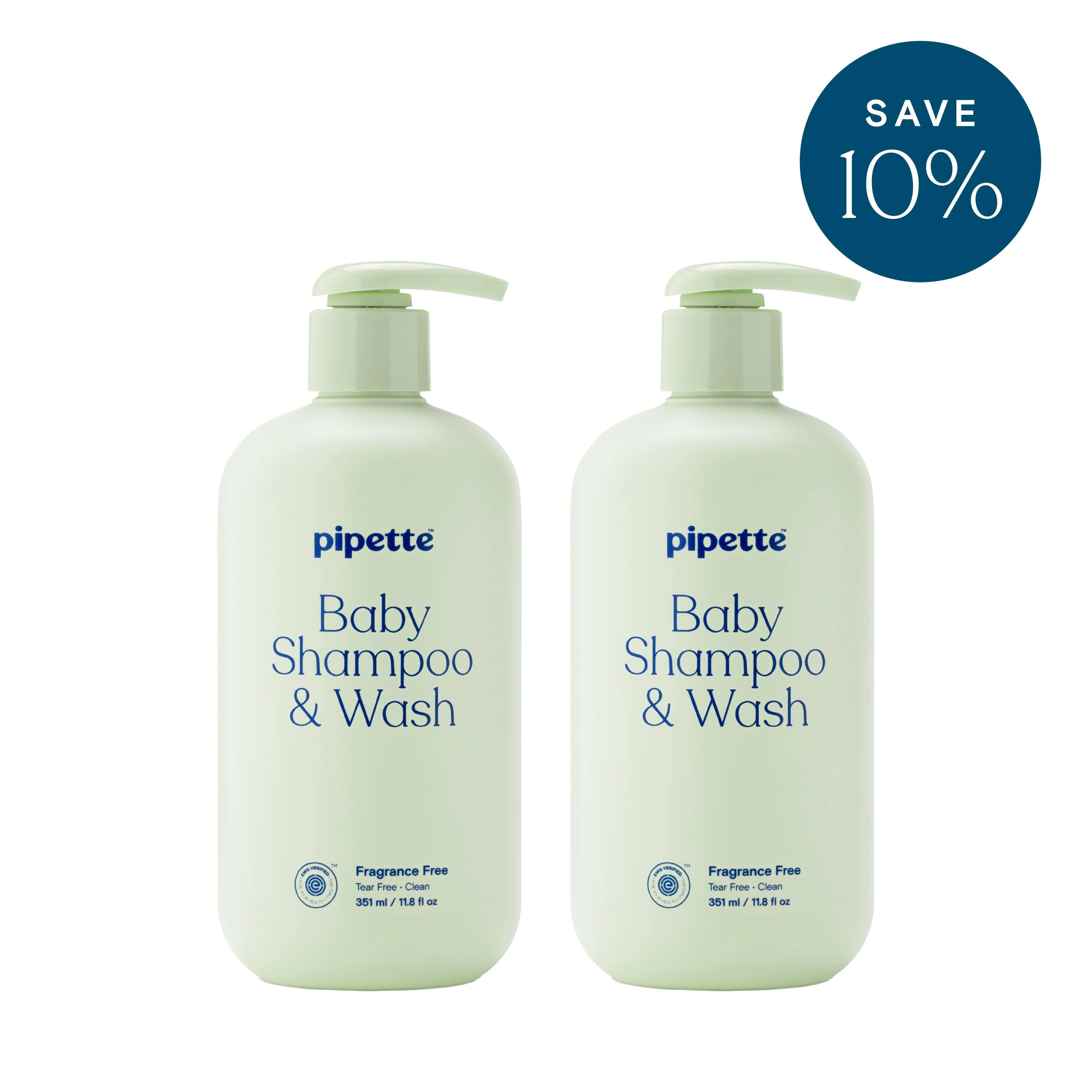 Fragrance-Free Baby Shampoo + Wash Duo - Image 7